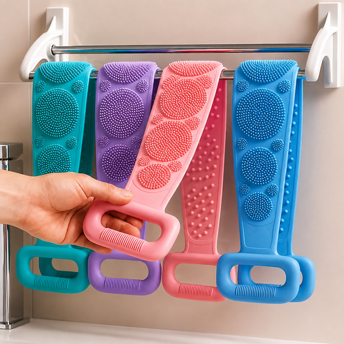 ✨ 2-in-1 Silicone Body Scrubber💫 | pack of 2